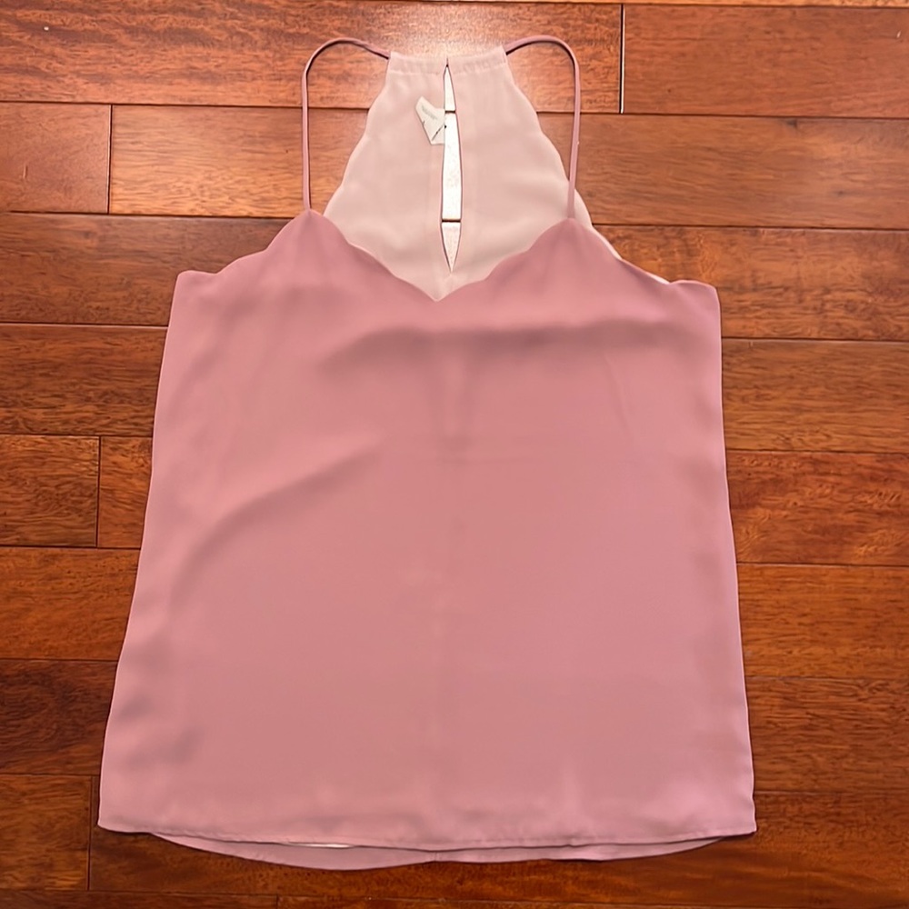 EXPRESS pink halter top